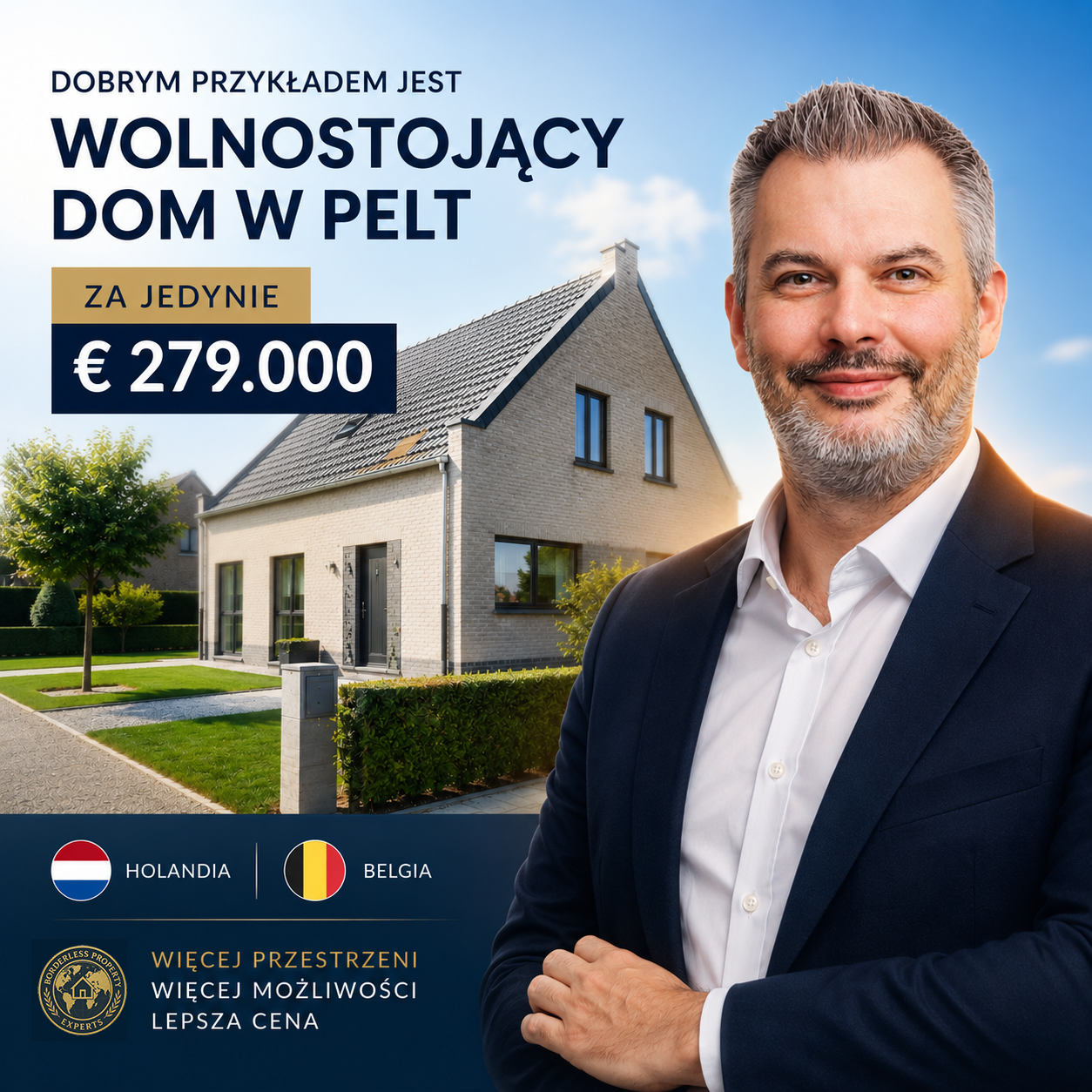 Dlaczego domy w Belgii są często tańsze niż w Holandii?