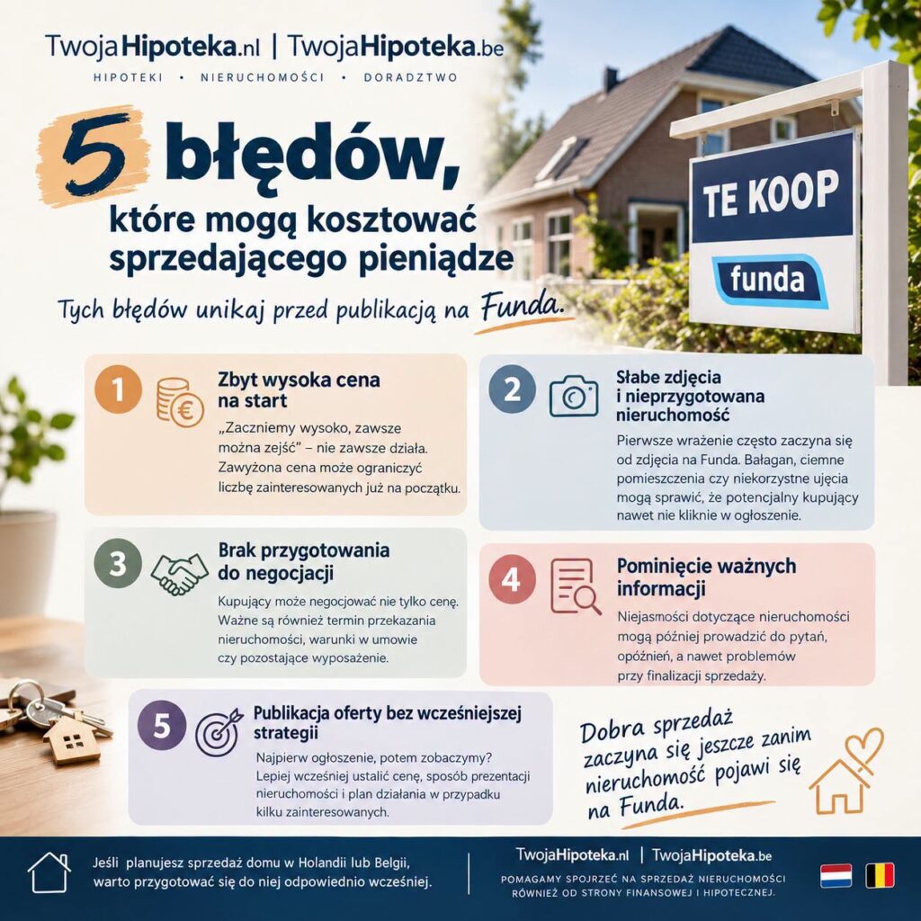 5 błędów, które mogą kosztować sprzedającego pieniądze 5 bledow