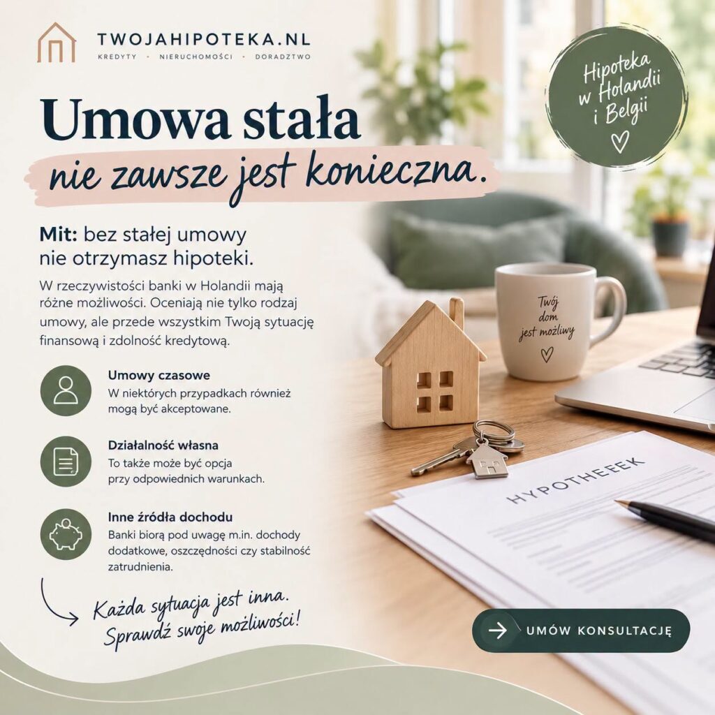 MIT: „Bez stałej umowy nie otrzymasz hipoteki” umowa stala